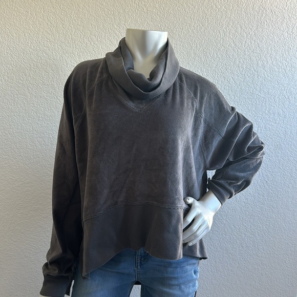 Fp Movement Women's Last Chance Pullover Charcoal - Picture 4 of 11